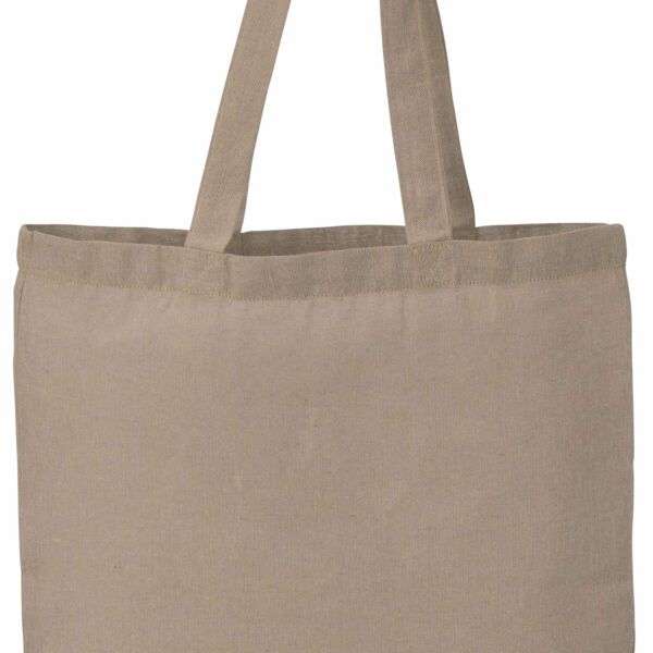 Eco-Friendly 5oz Recycled Cotton Twill Tote Bag (Min 100) Thumbnail