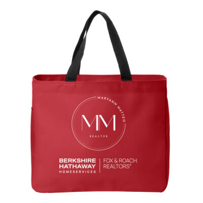 Maryann - Non-Woven Reusable Shopping Bag (Min 100) - Large Capacity Canvas Tote Bags (Min 100) Thumbnail