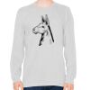 Unisex Fine Jersey Long Sleeve Tee Thumbnail