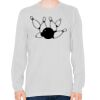 Unisex Fine Jersey Long Sleeve Tee Thumbnail